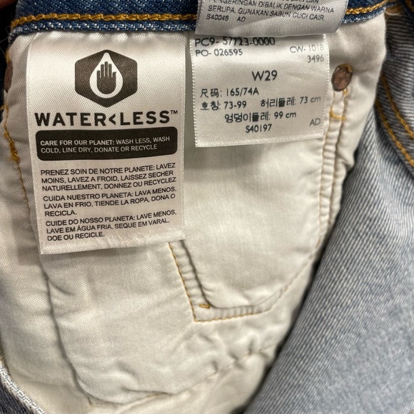 Women’s Levi’s X Free People High Water Wide Leg Jeans Size 29 High Waist - Picture 7 of 7